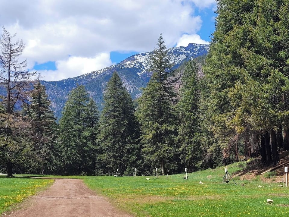 Views from property towards the North Cascades..