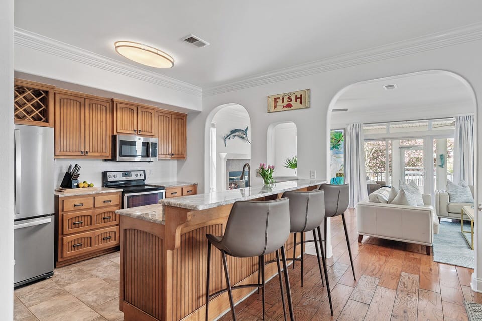 A Villa Lago Kitchen