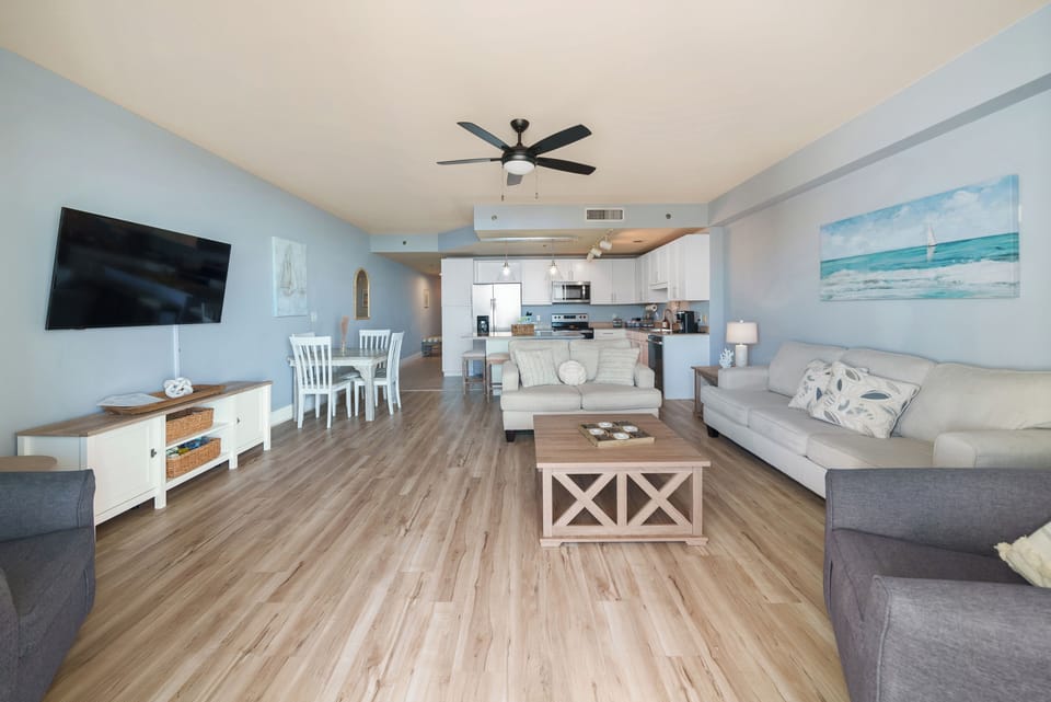Open Living & Dining with Stunning Views