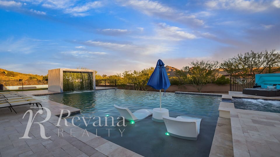 Float the afternoon away in your own luxury oasis