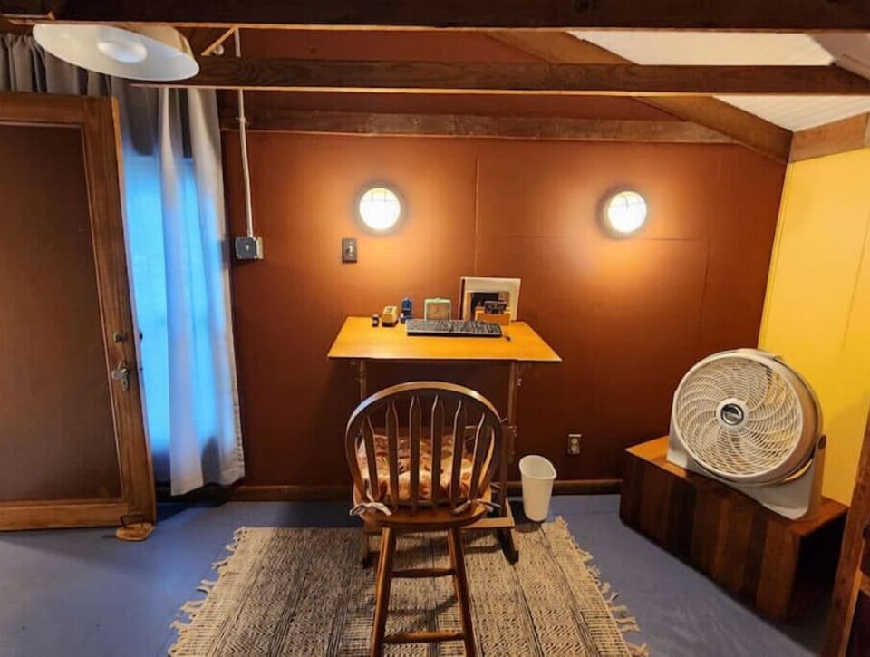 Dedicated work space with fast internet. 