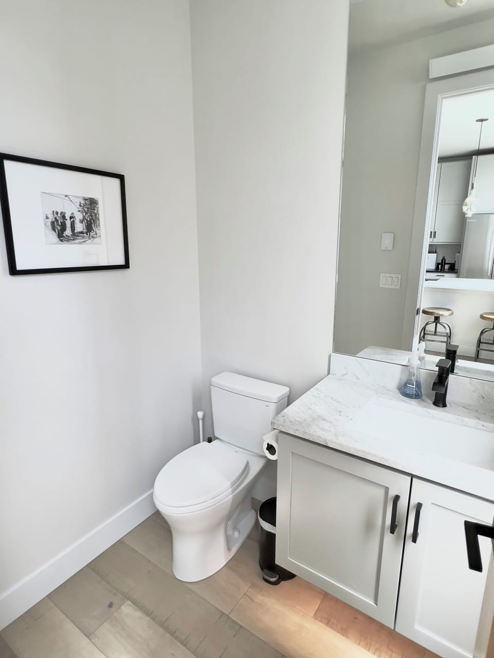 Main floor powder room.