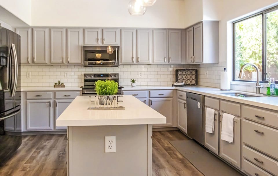 Fully equipped kitchen