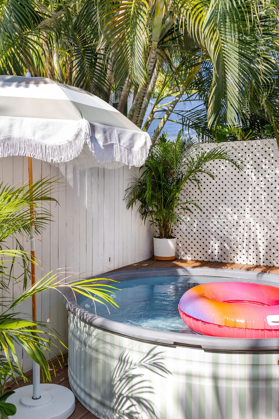 Private pool.