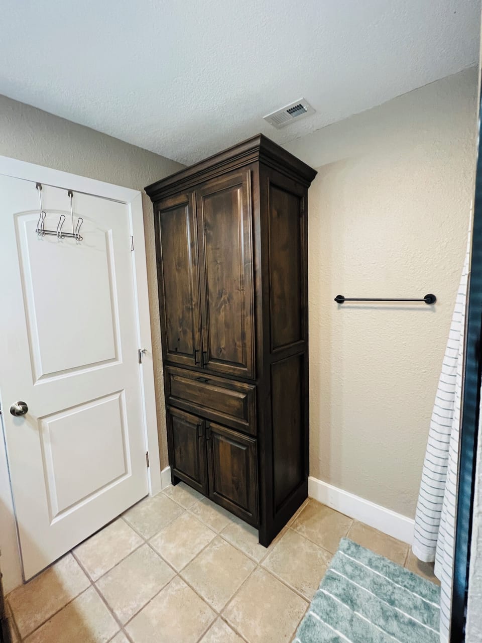 Casita #1 Bathroom with large walk-in shower