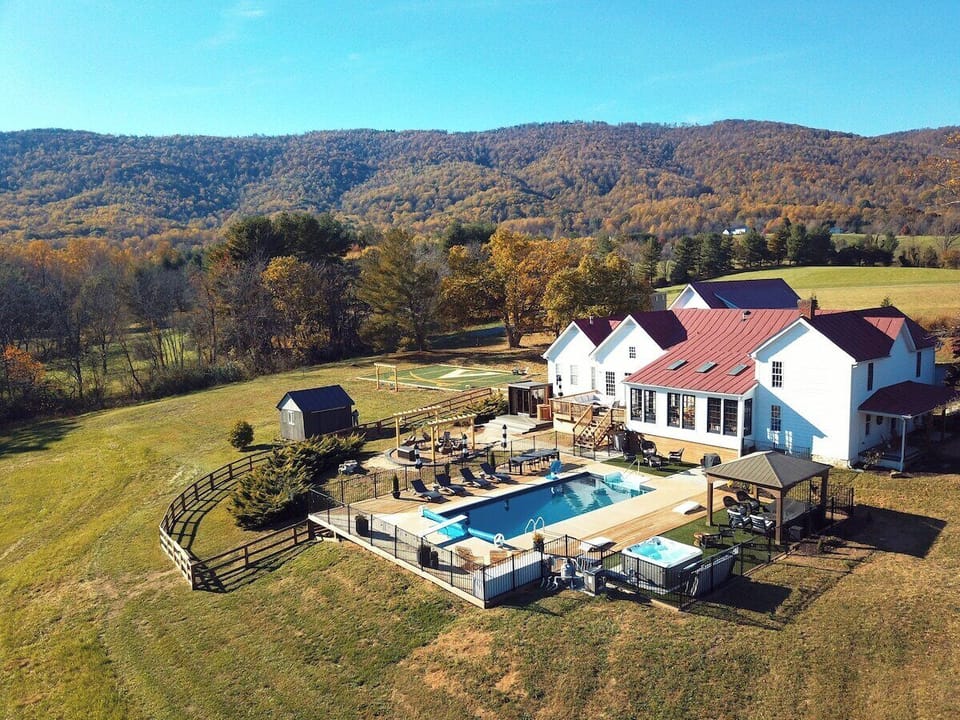 10-Acre Property with Spa Experience + Fun & Games