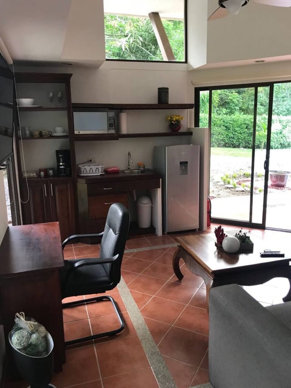 Bedroom #2 in building #1.  Two rooms with bedroom and sitting area!  Privacy!