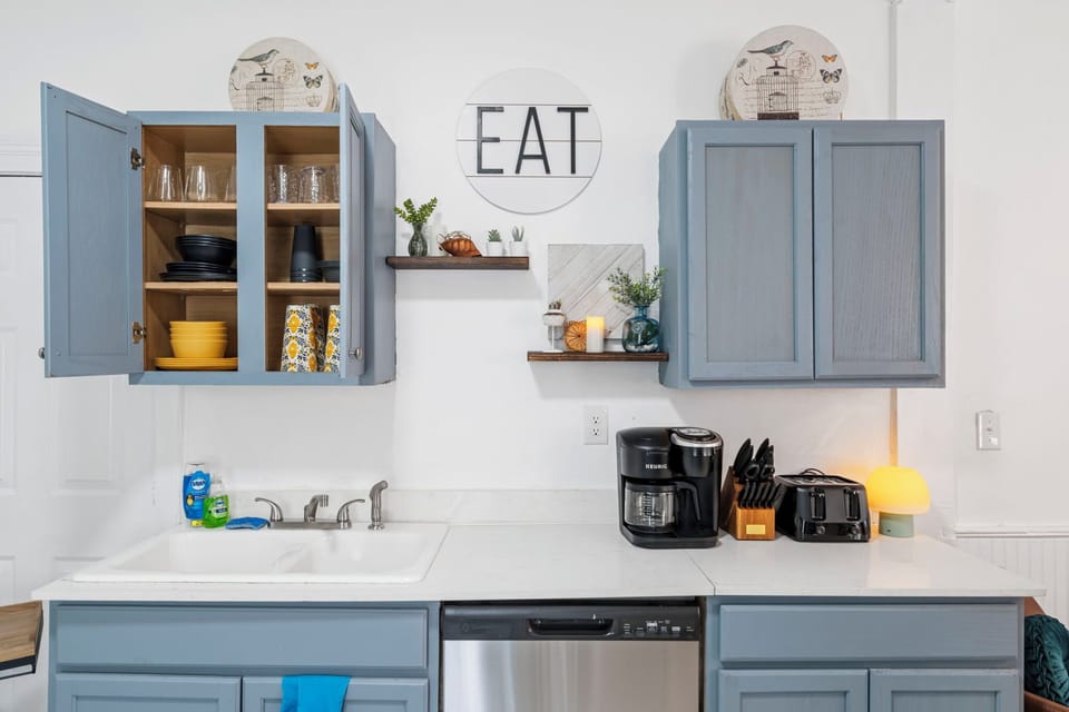 Our spacious kitchen for preparing a full course or a simple one.