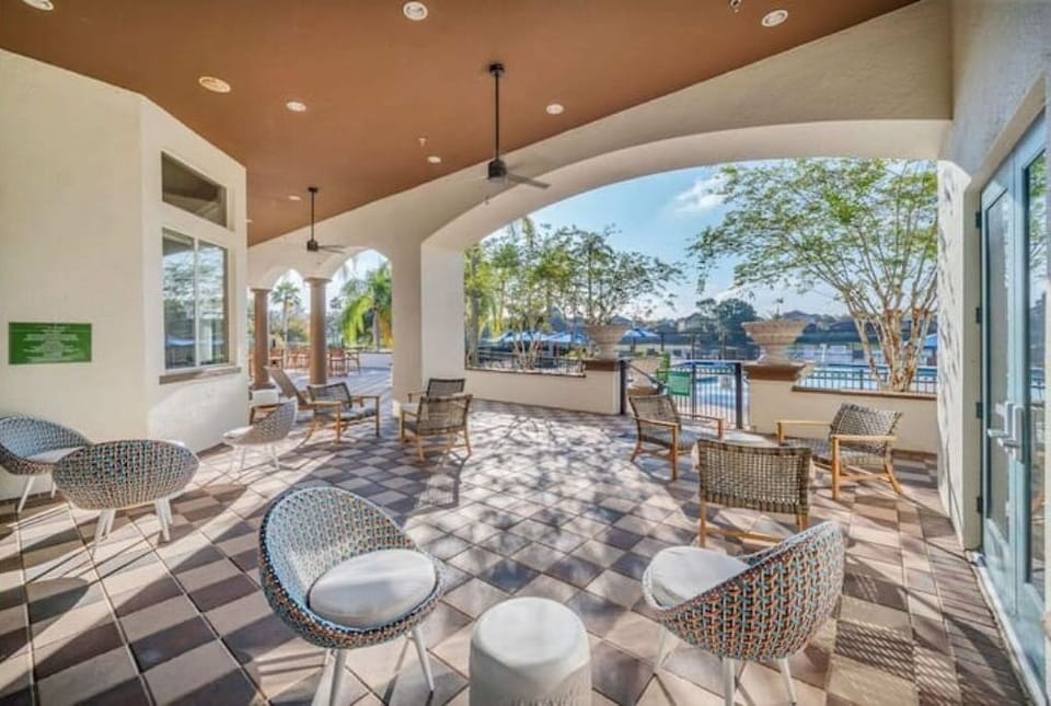 Clubhouse with swimming, fishing, volleyball, playground, fitness center, etc.