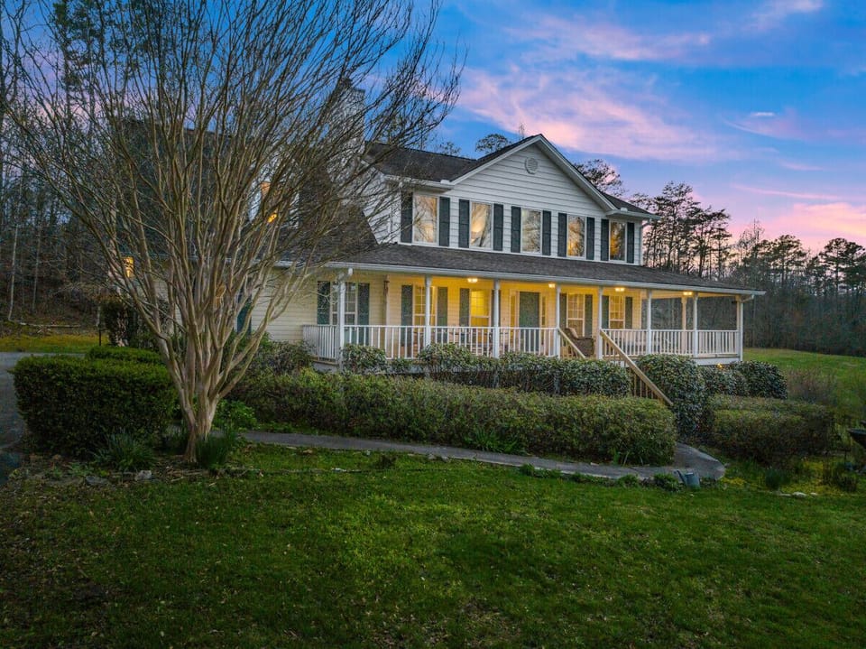 Our secluded seven bedroom estate, perfect for a family reunion, awaits!