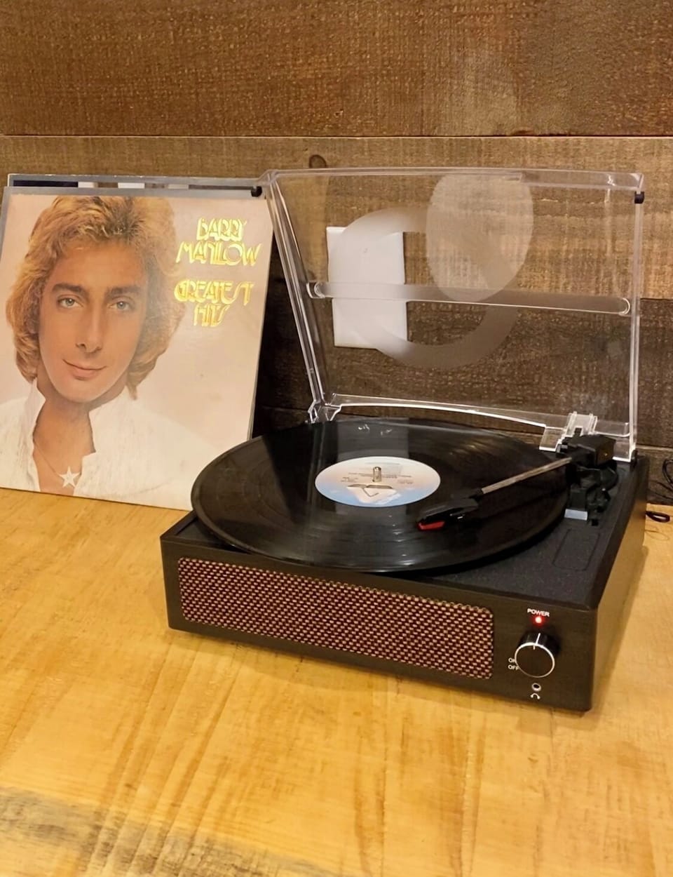 Enjoy your favorite vinyl on the record player. We provide many different genres for you to enjoy. 