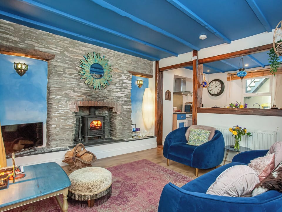 Living room | Gypsett, Polruan, near Fowey