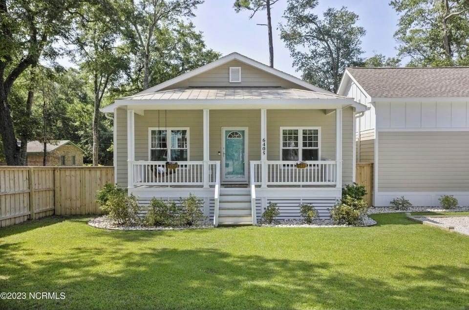 Front of house & bonus room above garage, accessed from stairway within house.