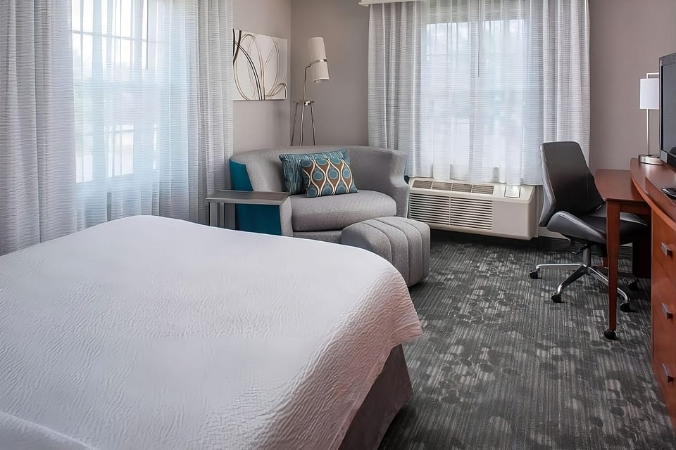 Unwind on the sofa after a restorative night’s sleep.
