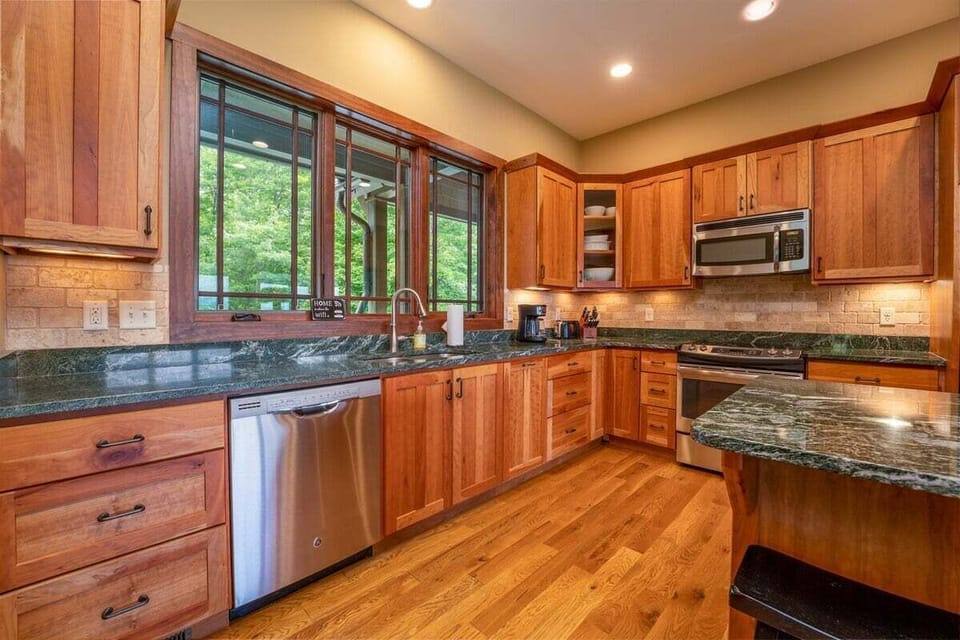 Kitchen with Stainless Appliances