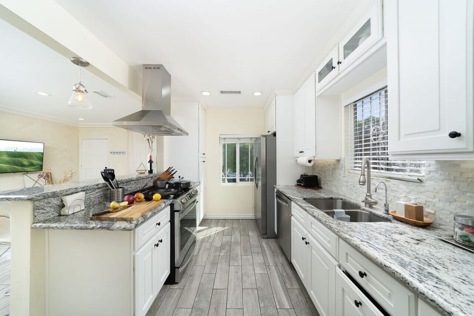 The heart of our home: a kitchen made for culinary adventures.