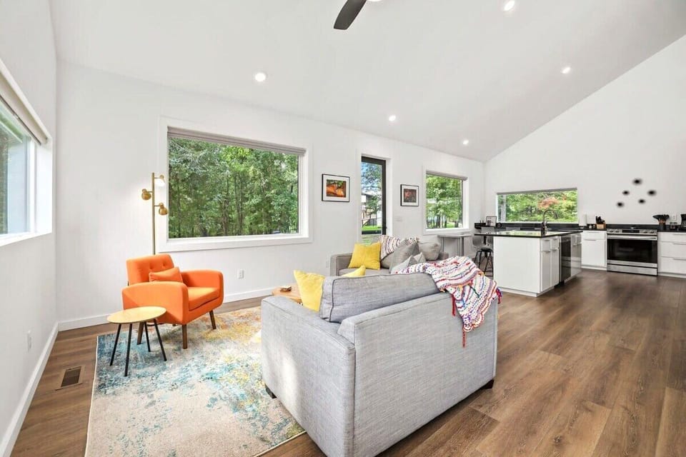 Woodland views in every room.