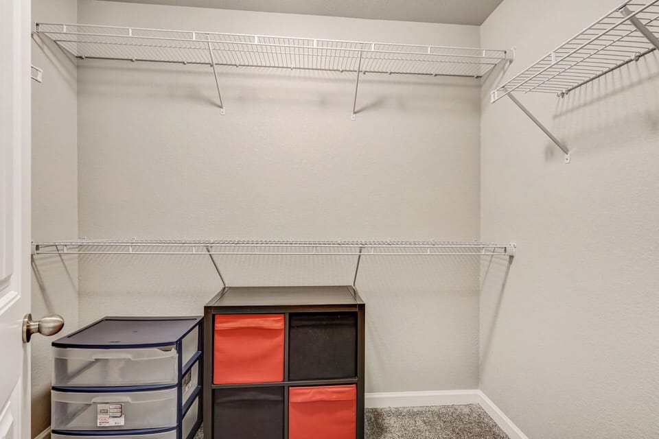 Master Bedroom Walk-in Closet