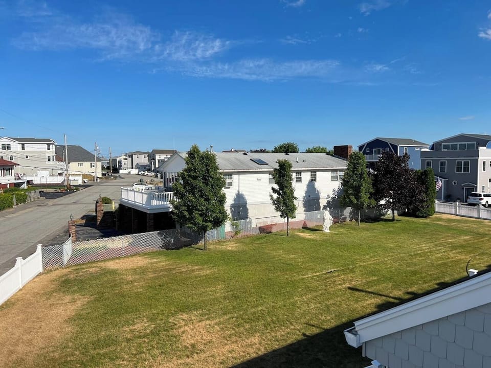 Unit 1: View from the upstairs porch! 