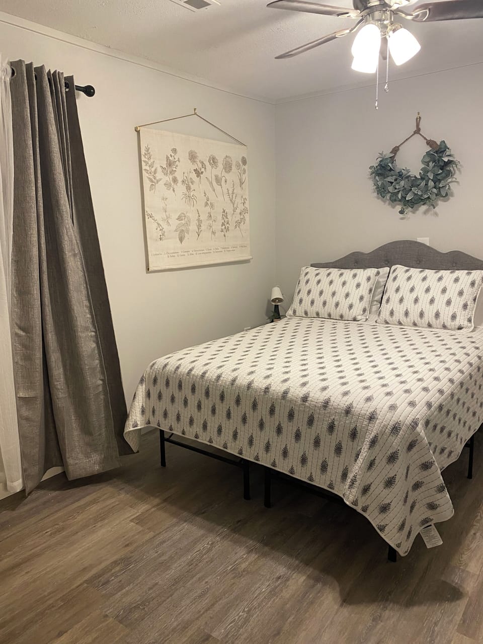 Queen size master bedroom 