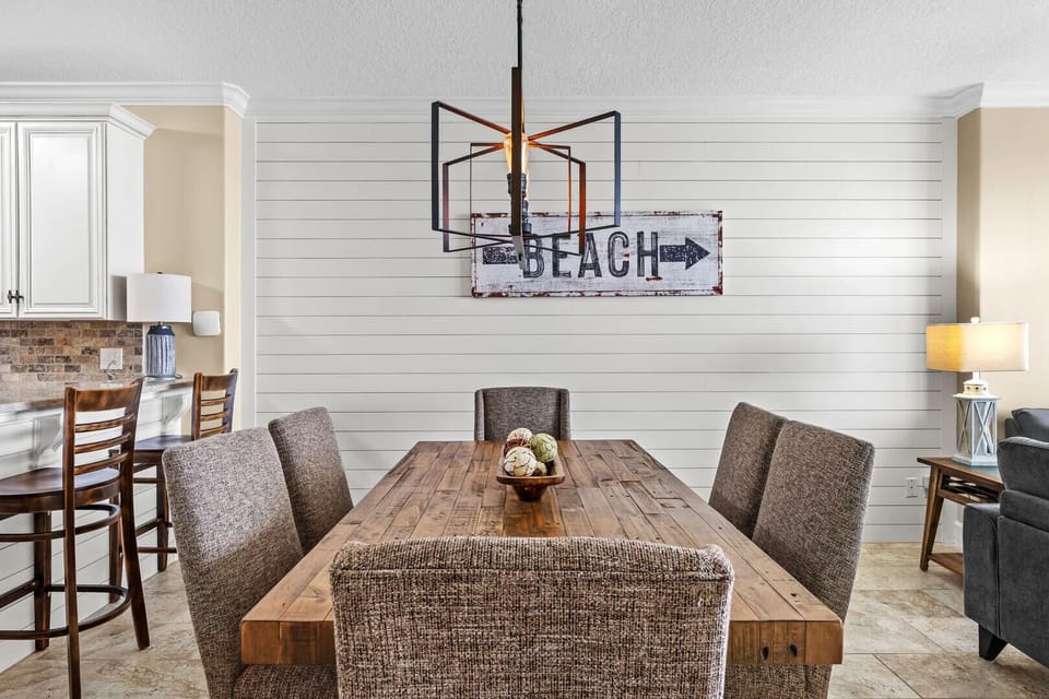 Dining area.