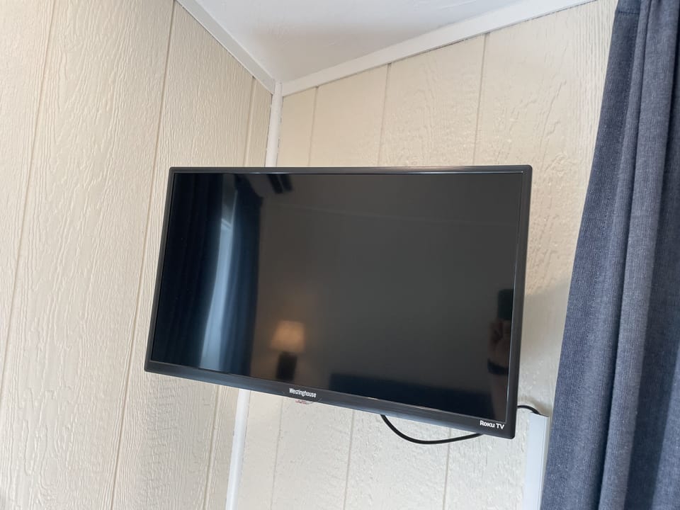Roku TVs in both bedrooms if you're feeling like a lazy day for movies in bed.