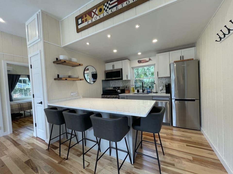 Full stocked kitchen with 7ft island. Plenty of space to spread out and enjoy!