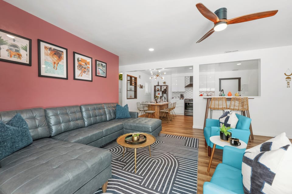 Immediately feel at home when you step into this living room
