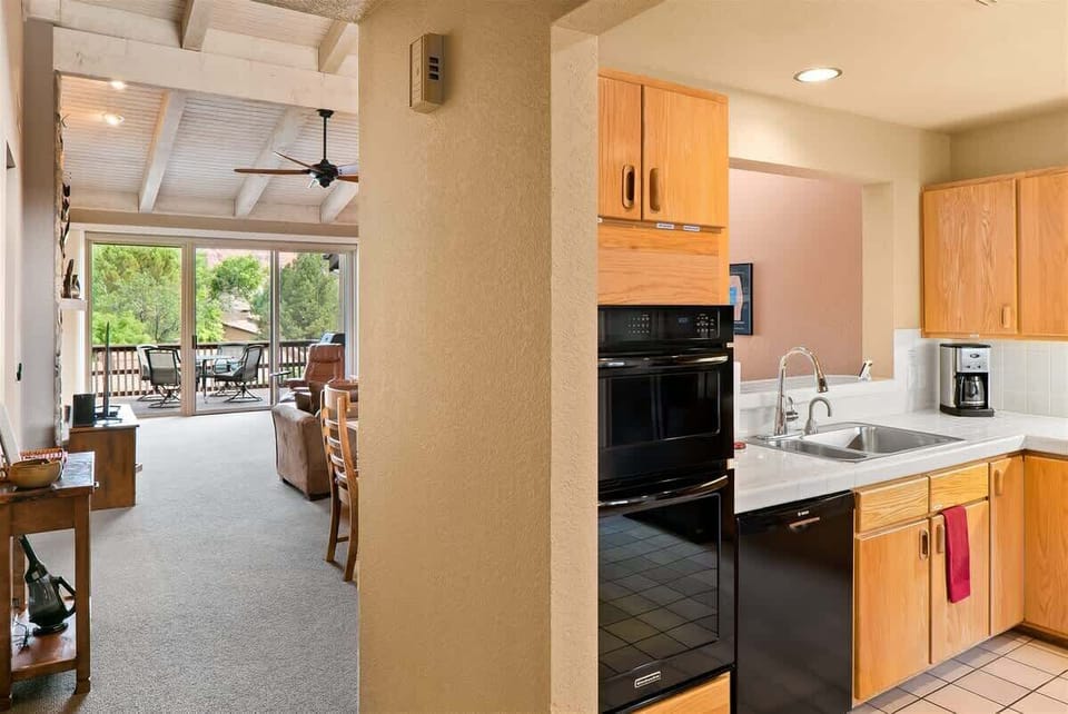 Spacious open layout