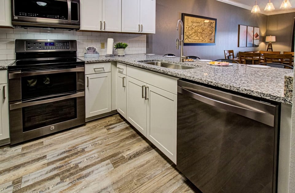 Newly renovated kitchen