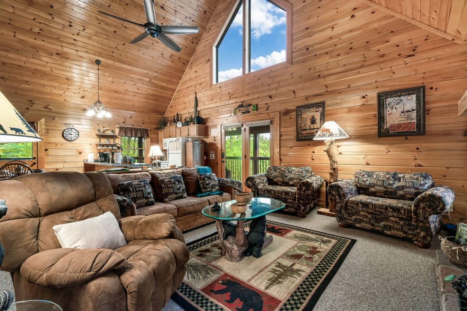 Welcome to very comfortable furnishings and spacious surroundings!