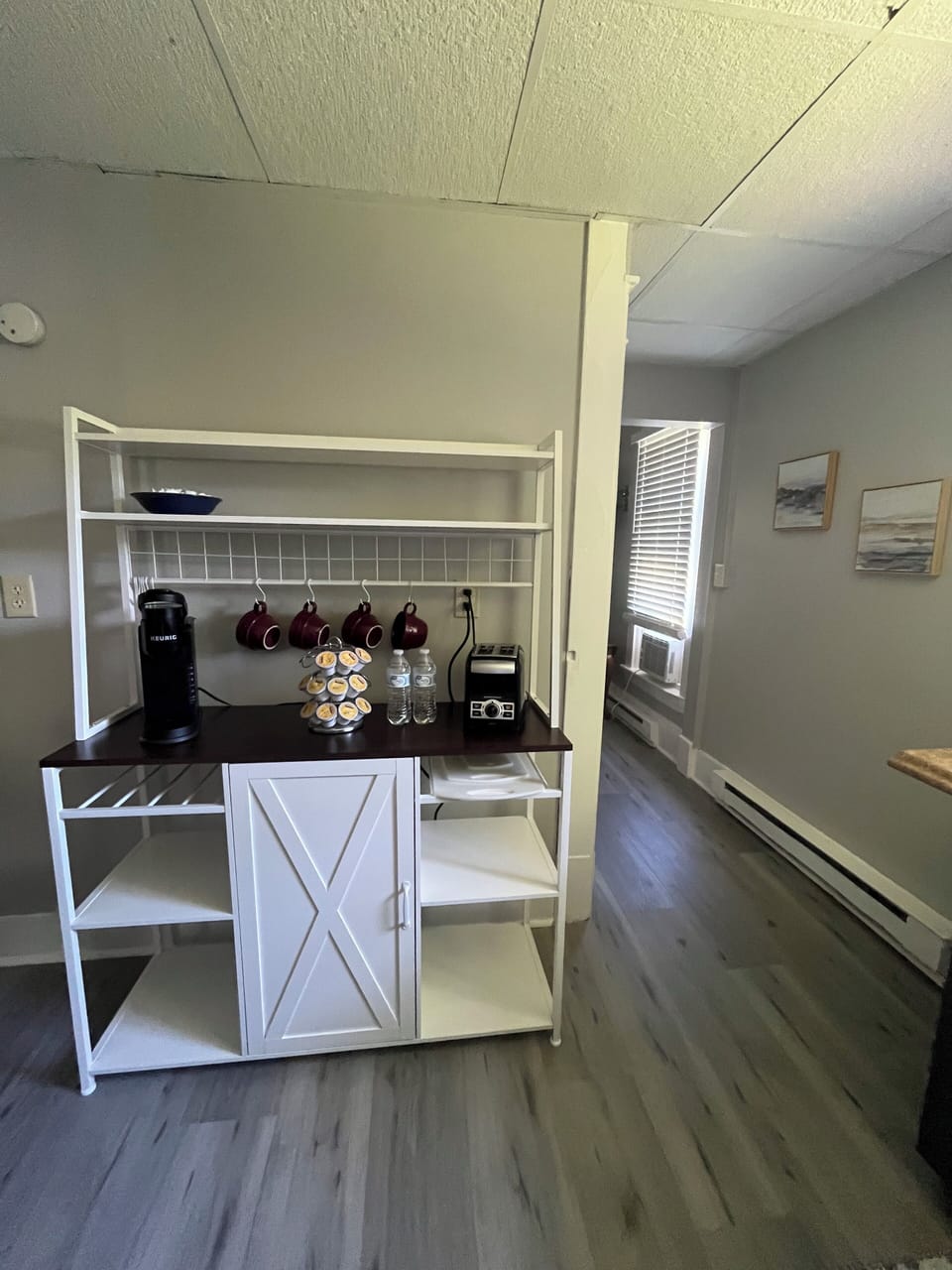 Coffee Bar in Kitchen