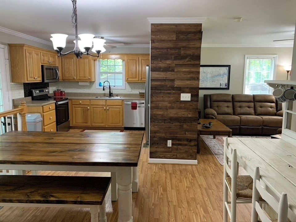 Open floor plan 