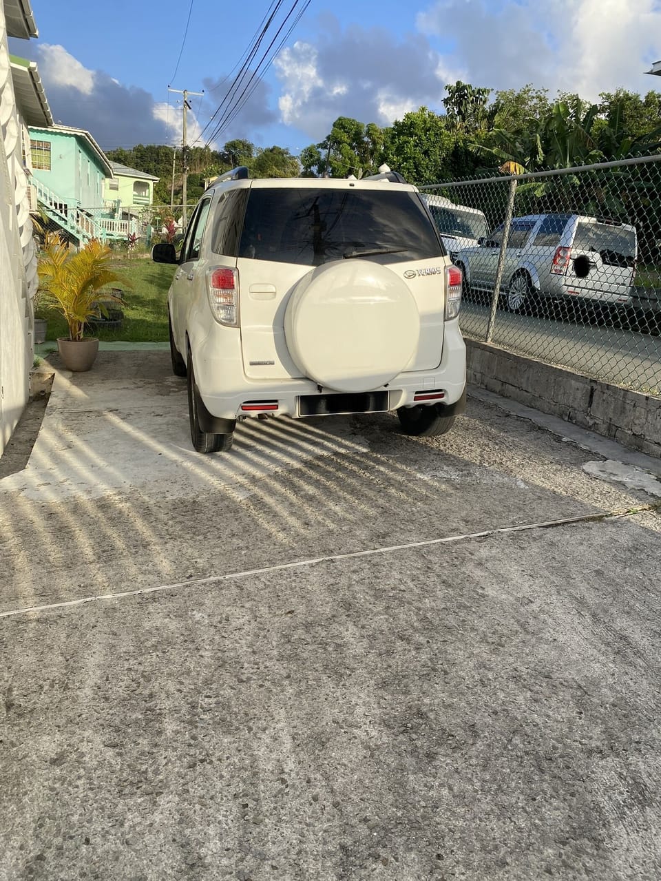 This is your onsite parking space with additional parking along the street. 