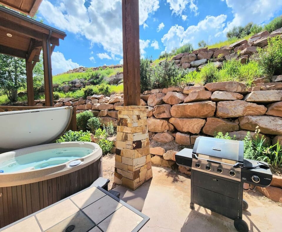 Relax in your own private hot tub