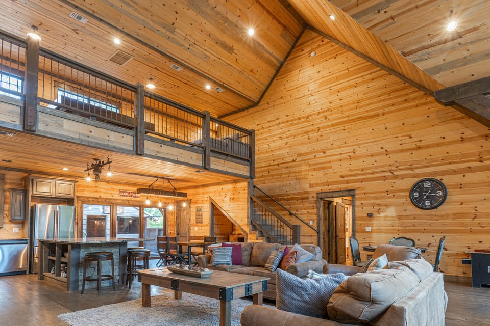 Plenty of seating for the whole group, all 23 of you!