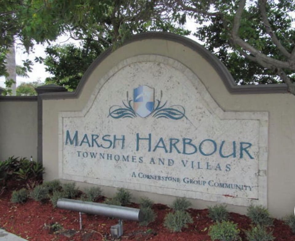 Entrance to community 