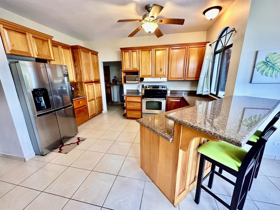 Large stocked kitchen