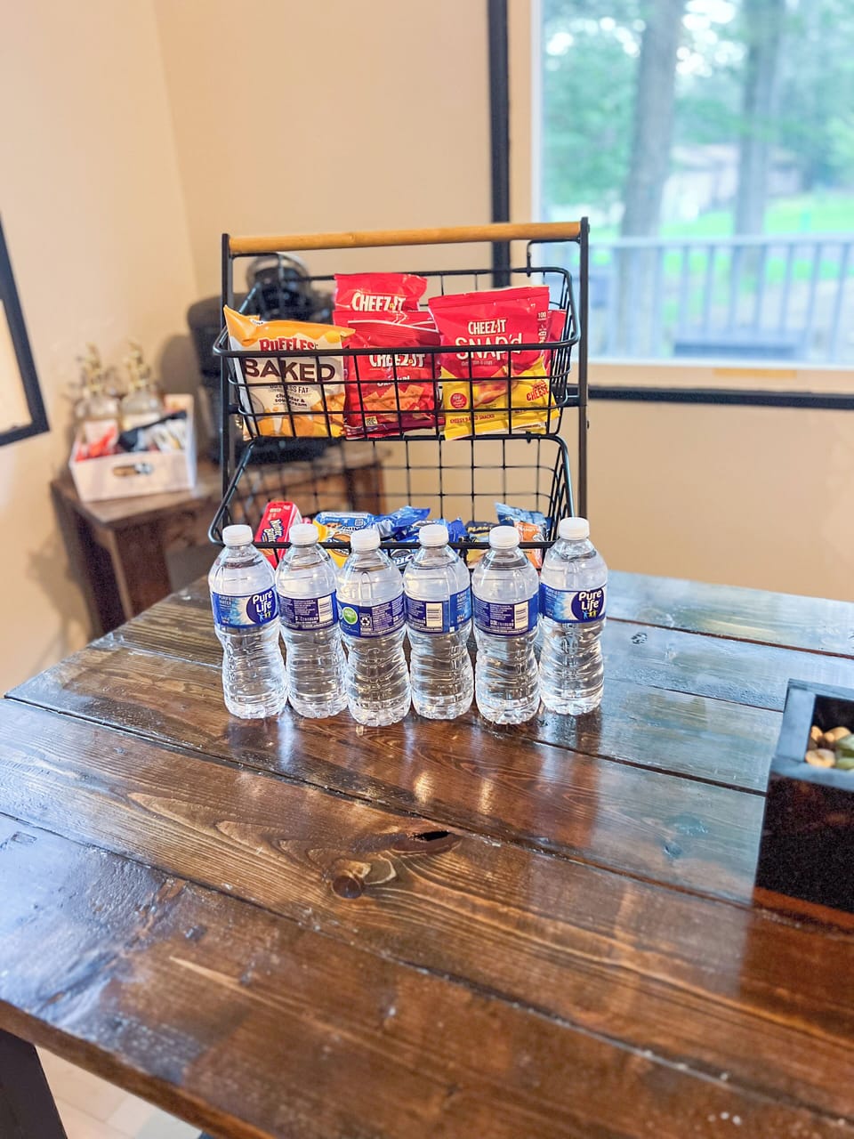 Complimentary snacks