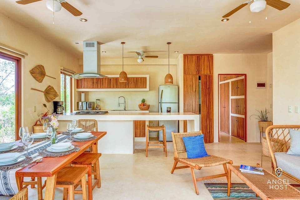 Open plan makes it easier for spending time together