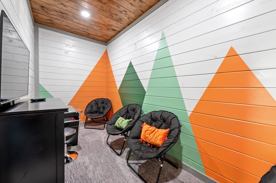 Kick back and relax or start a game tournament right here in our cozy game corner.