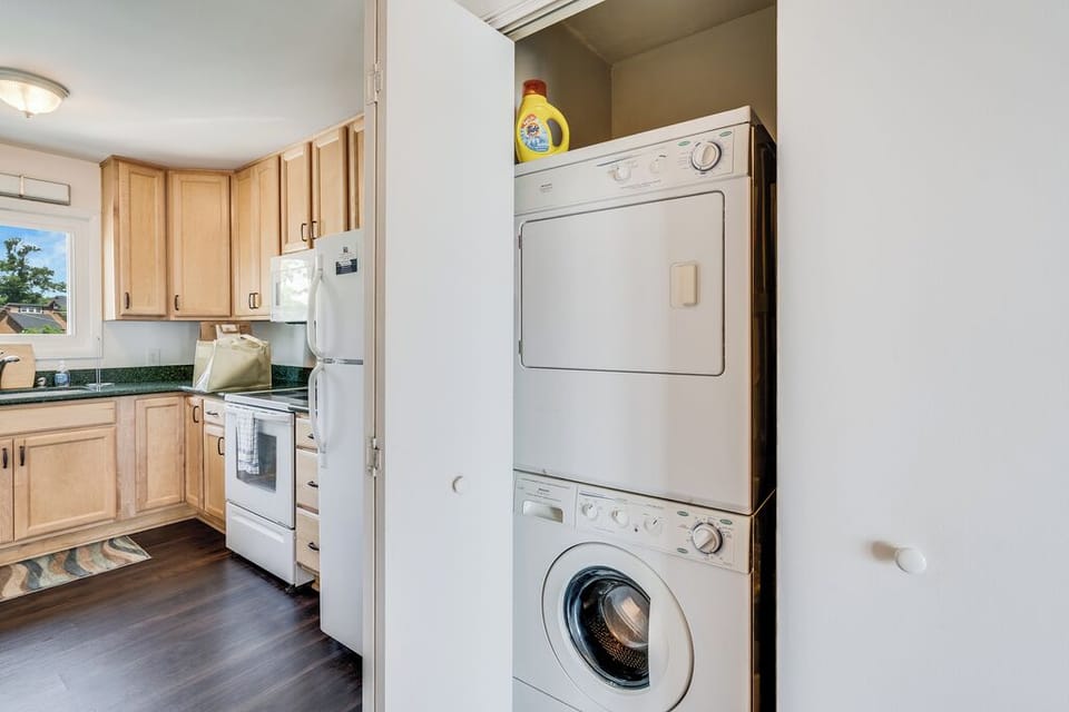 Washer and Dryer on the Main Level.