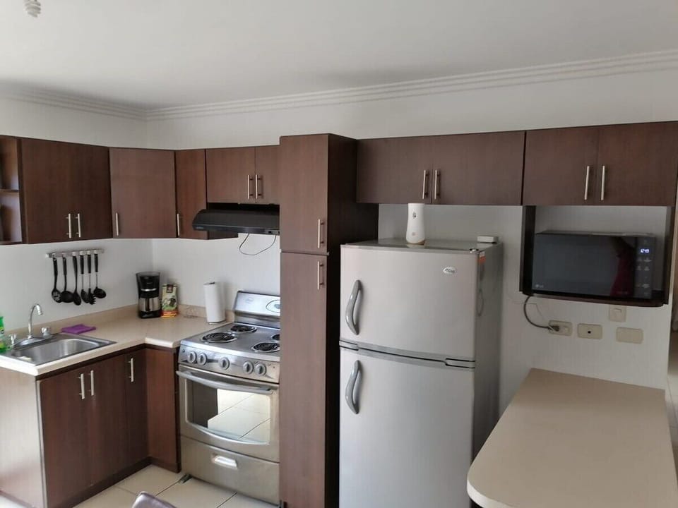Contamos con una Cocina full Equipada donde podrás realizar deliciosos platillos.