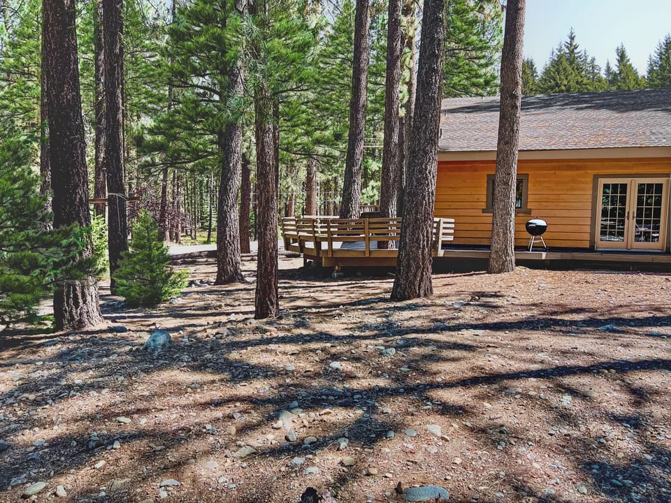Side Yard and Deck View