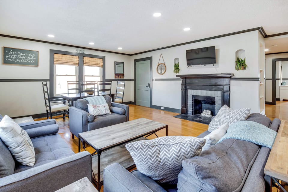 Brevard Vacation Rental | 2BR | 1BA | 1,300 Sq Ft | Steps Required to Access