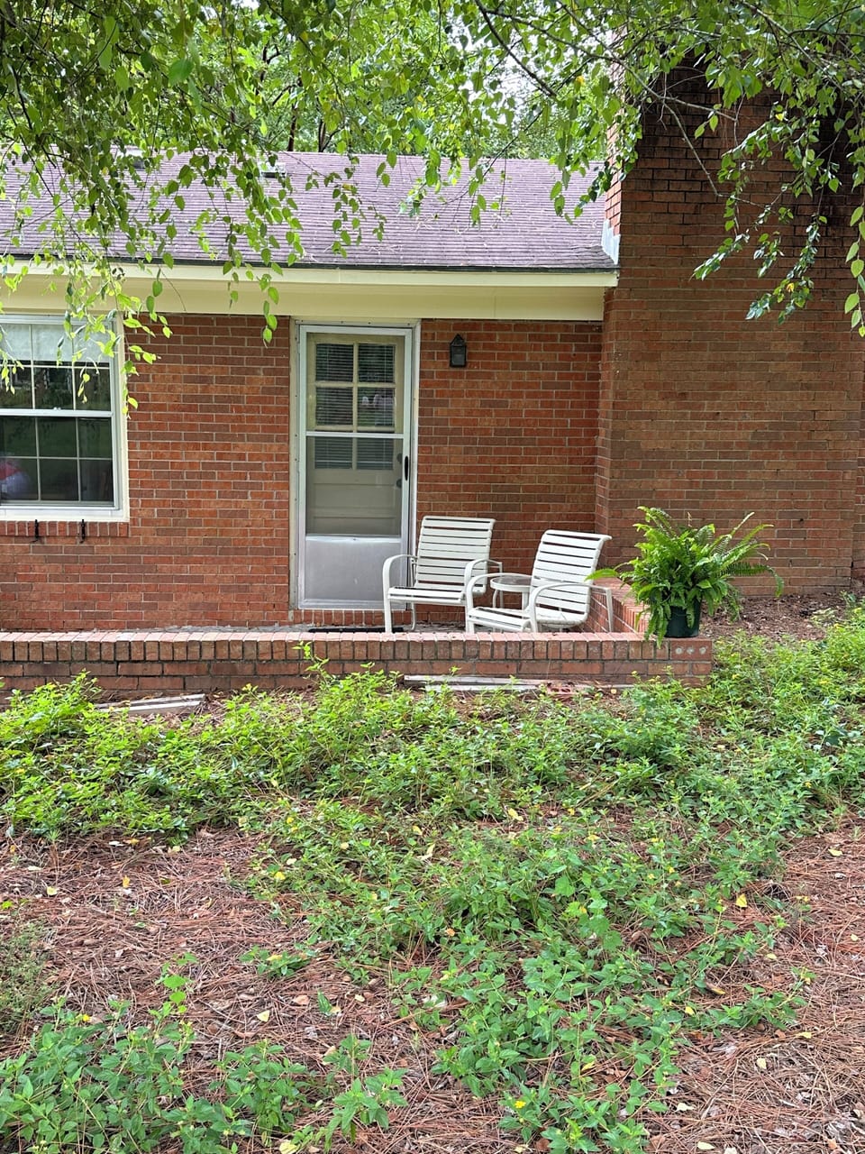 Private Back Patio
