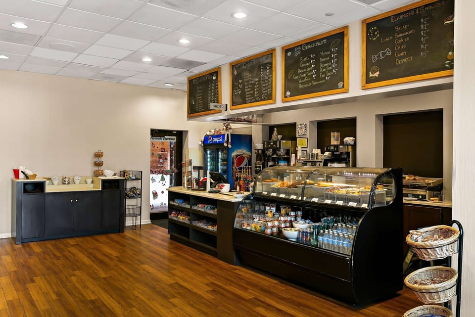 Grab quick bites and coffee without ever leaving comfort.