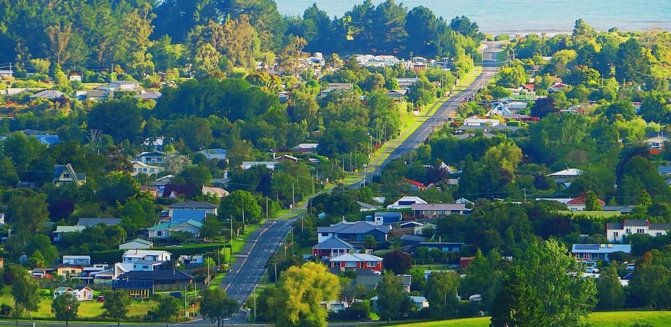Waikouaiti looking out to beach 