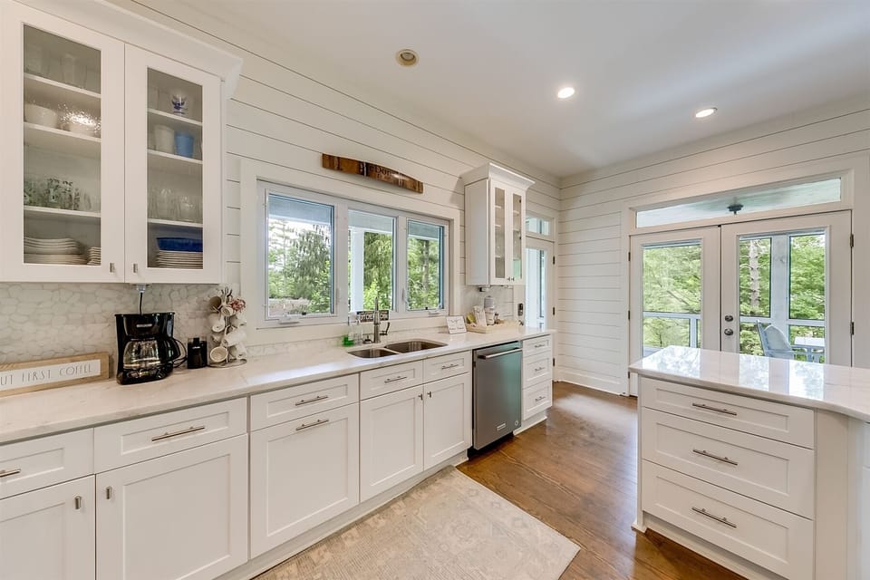 Kitchen with  drip coffee maker