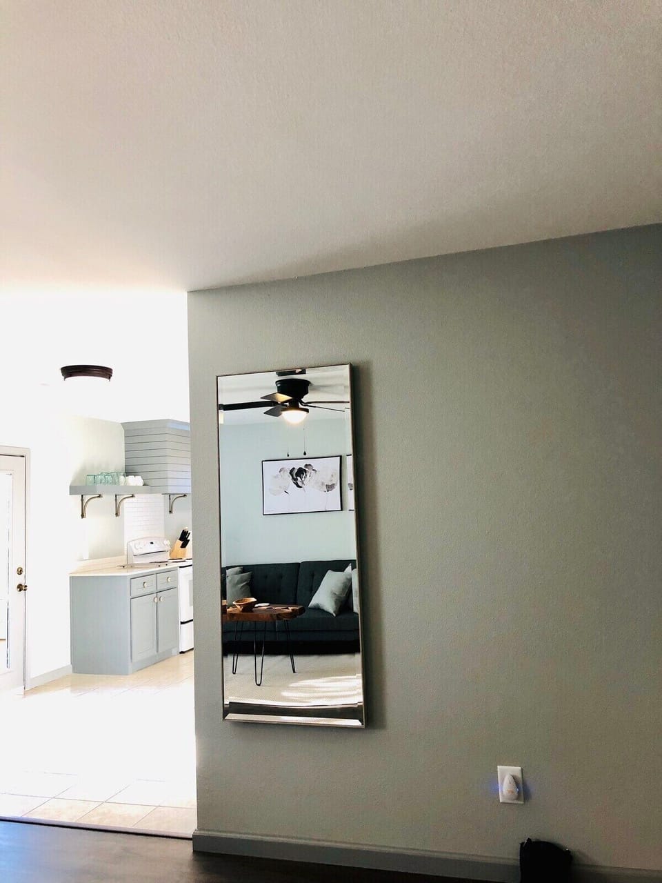 Large mirror